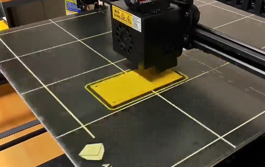 3D-Drucker bei der Arbeit