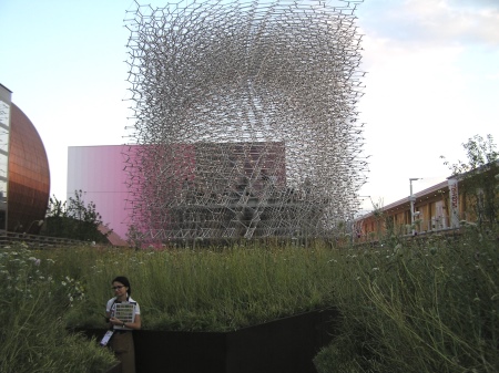 Stahlbauwerk auf der Expo in Mailand